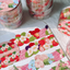 [NR02] Norudal Shop Flower Deco Die-cut Masking Tape 25mm x 5m