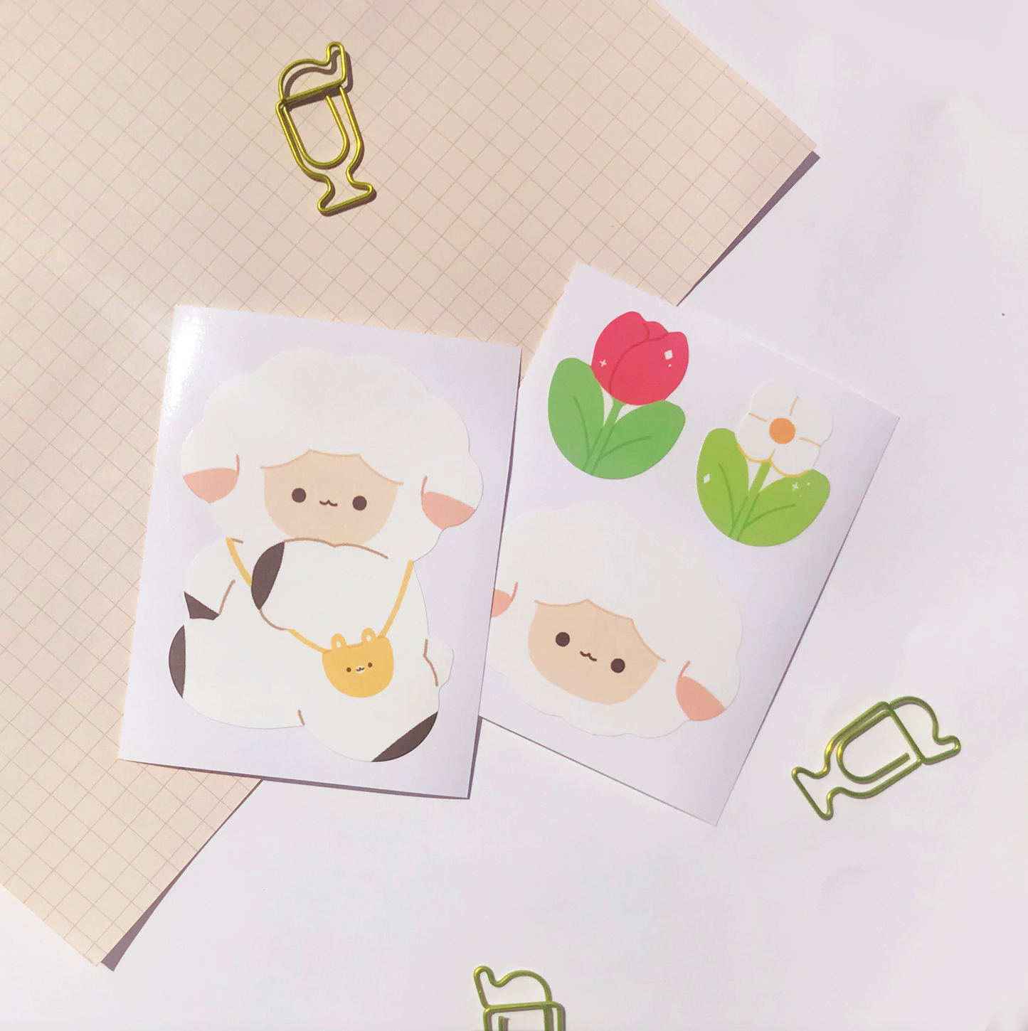 [PP11] Pompomroom Removable Sticker (options)