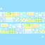 [CW21] Cotton World Summer Drop Quilt Masking Tape 20mm x 10m