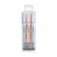 [KK08] Kokuyo Beetle Tip Dual Color Highlighter 3 Color Set (Soft Colors)