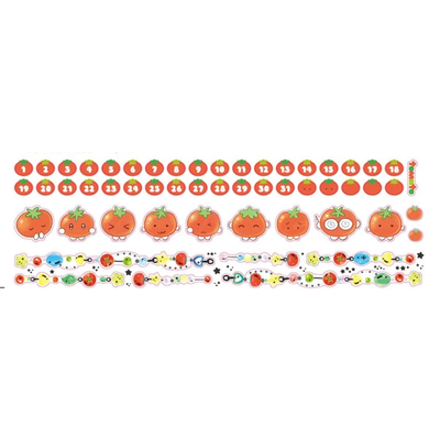 [PK22] Pinkrue Tomato Kisscut Masking Tape 25mm x 5m (Set/Singles)