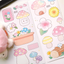 [PK18] Pinkrue Spring & Mushroom Sticker Pack (Singles/Pack)