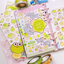 [PK10] Pinkrue Melon Bread Sticker Sheet Set