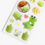 [PK11] Pinkrue Melon Turtle Toy & Soda Toy Sticker