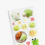 [PK11] Pinkrue Melon Turtle Toy & Soda Toy Sticker