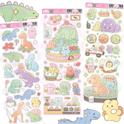 [FT29] Fantafore I Love Dinosaur Sticker Pack (Single/Pack)