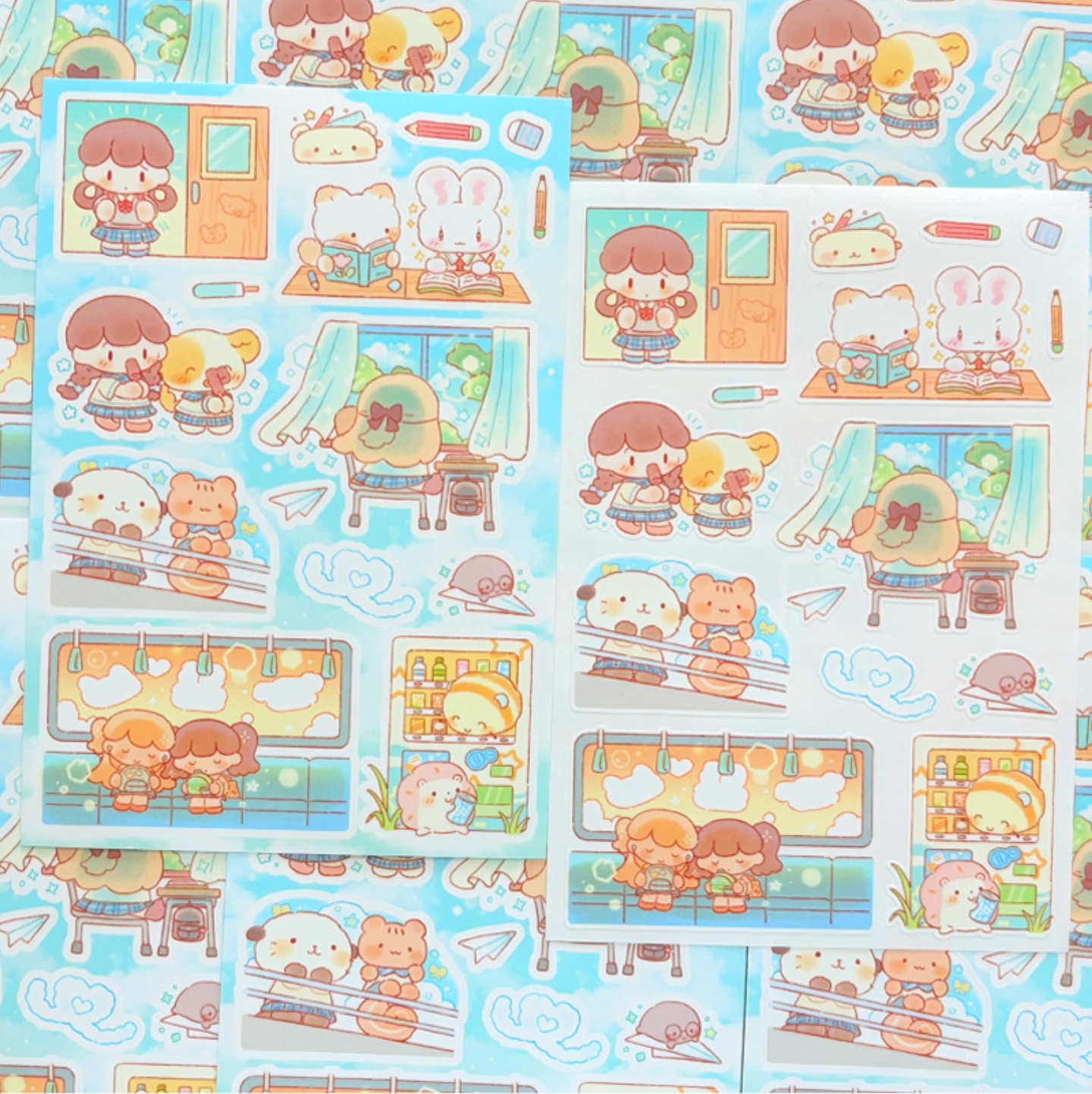 [CW36] Cotton World Droplets of Summer Memories Sticker Pack (Pack/Singles)