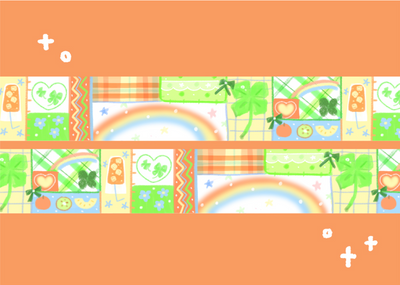 [CW52] Cotton World Lucky Quilt Masking Tape 20mm x 10m