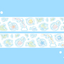 [CW51] Cotton World Summer Bubble Kisscut Masking Tape 30mm x 5m