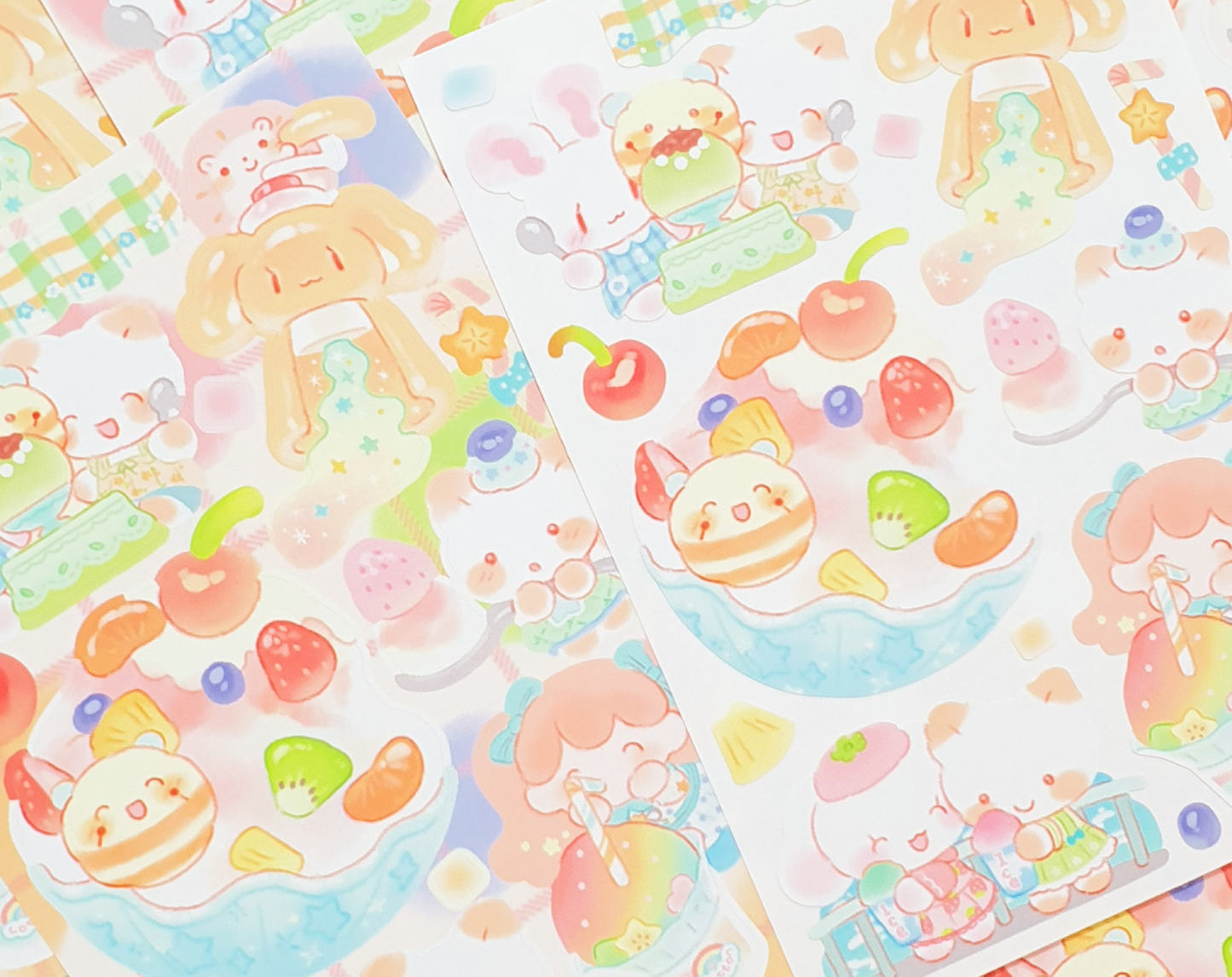 [CW37] Cotton World Summer Story Sticker Pack (Pack/Singles)