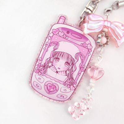 [MX57] Maxxie Club Winter Bunny Glitter Acrylic Keyring