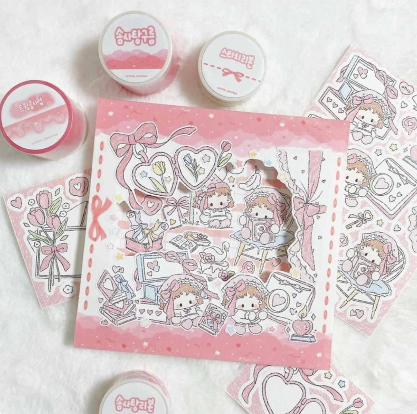 [DC86] Danchoo Lovely Vintage Sticker Pack (Pack/Singles)