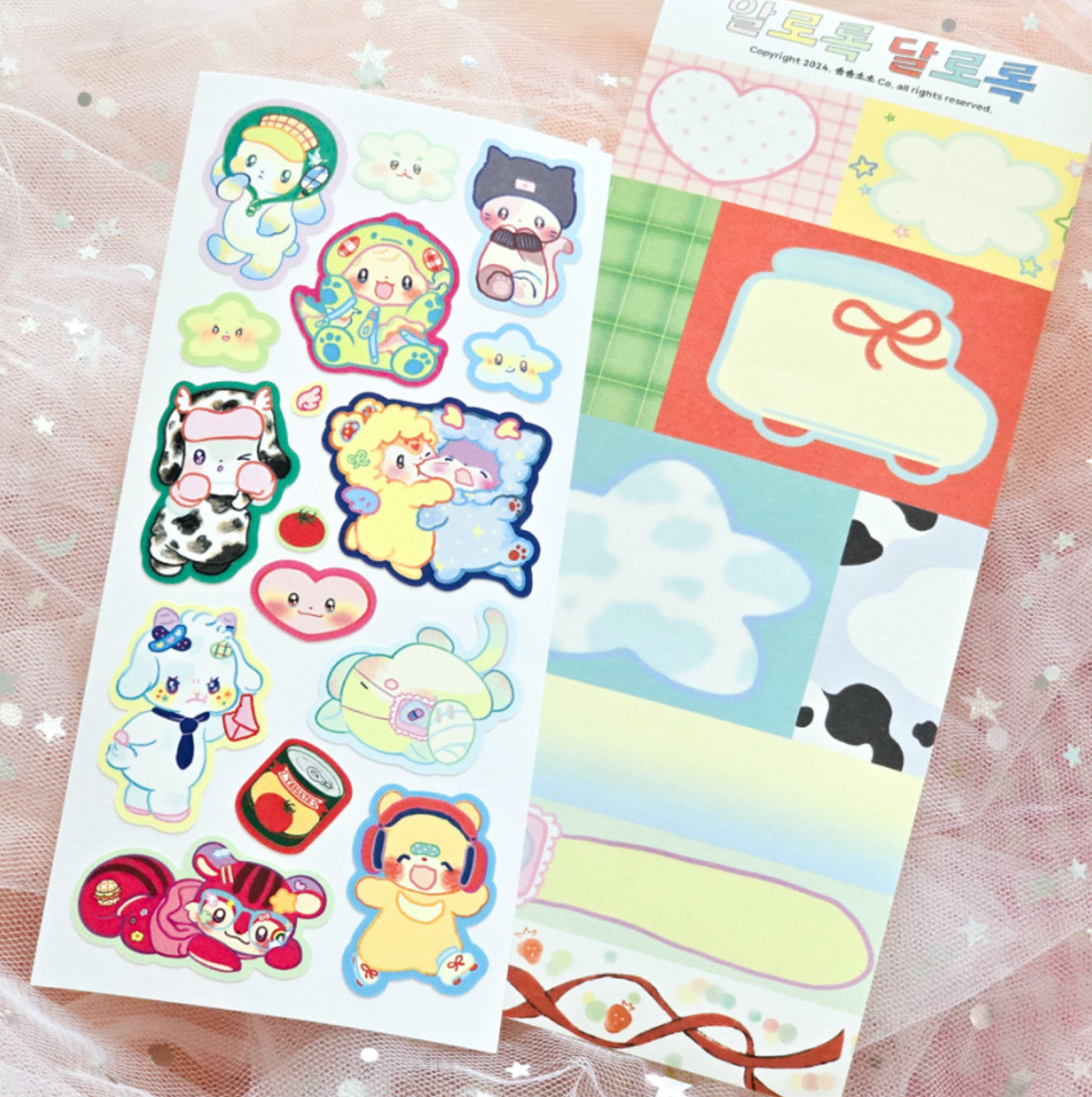 [SO17] Somsomsoso NEW August Sticker Pack (options)