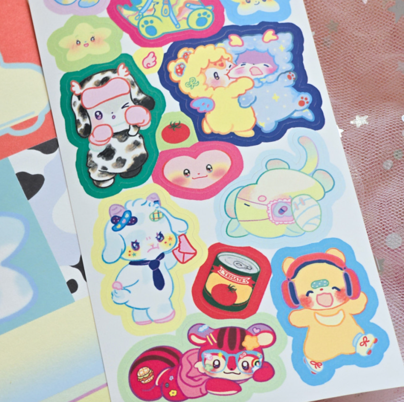 [SO17] Somsomsoso NEW August Sticker Pack (options)