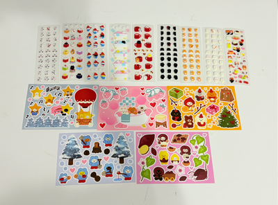 [Korea/Japan Trip Exclusive] Dear My Town Sticker Sheet Bundle