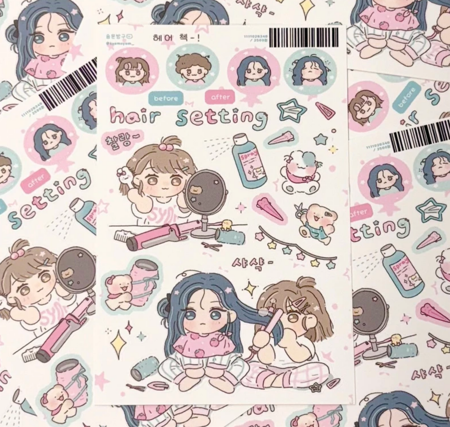 [SY32] Syomsyom How do I Look Sticker Pack (options)