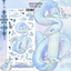 [SS39] NEW Sik Sik in the Fantasy Dream House Good Fortune Blue Snake Sticker Sheet