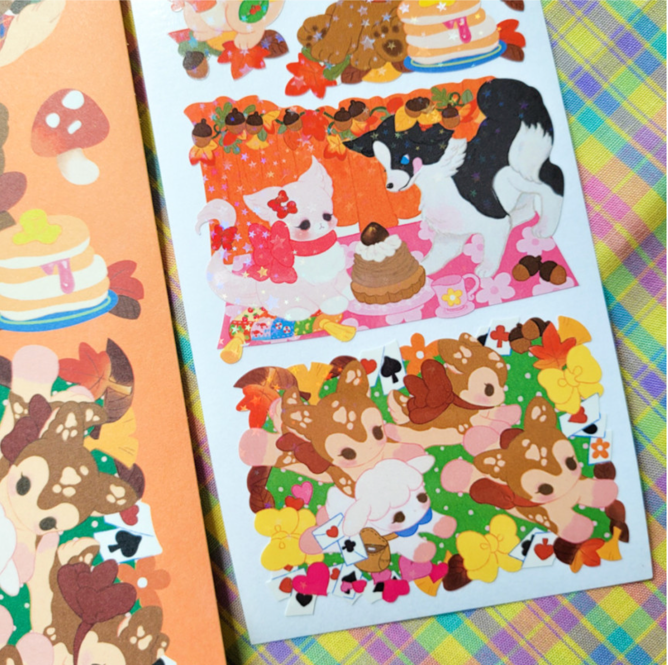 [SO39] NEW Somsomsoso Fall Forest Secret Gathering Sticker Sheet