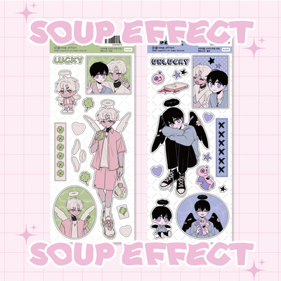 [SE11] NEW Soup Effect Lucky Boy Sticker Sheet (options)