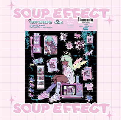 [SE03] NEW Soup Effect I Miss You Sticker Sheet