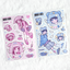 [MX61] NEW Maxxie Club Fluffy Angel Sticker Sheets (options)