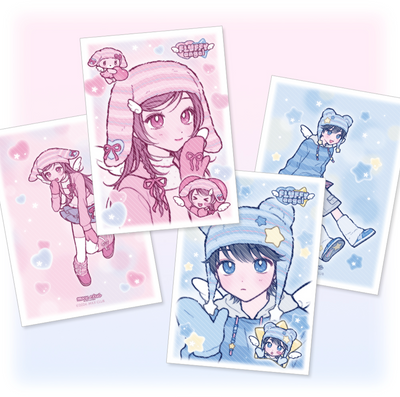 [MX62] NEW Maxxie Club Fluffy Angel Postcards (options)