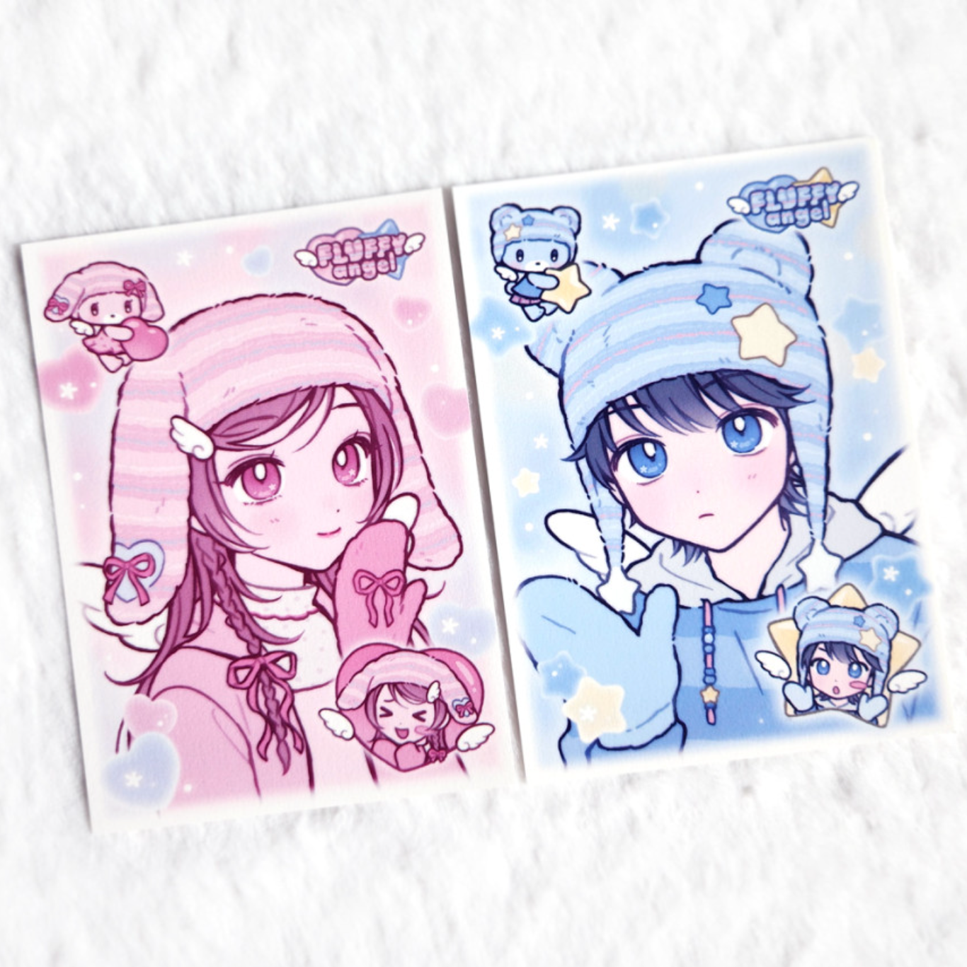 [MX62] NEW Maxxie Club Fluffy Angel Postcards (options)