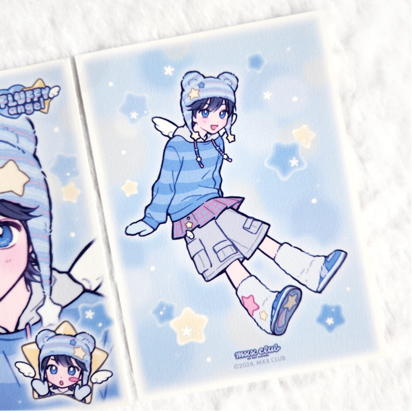 [MX62] NEW Maxxie Club Fluffy Angel Postcards (options)