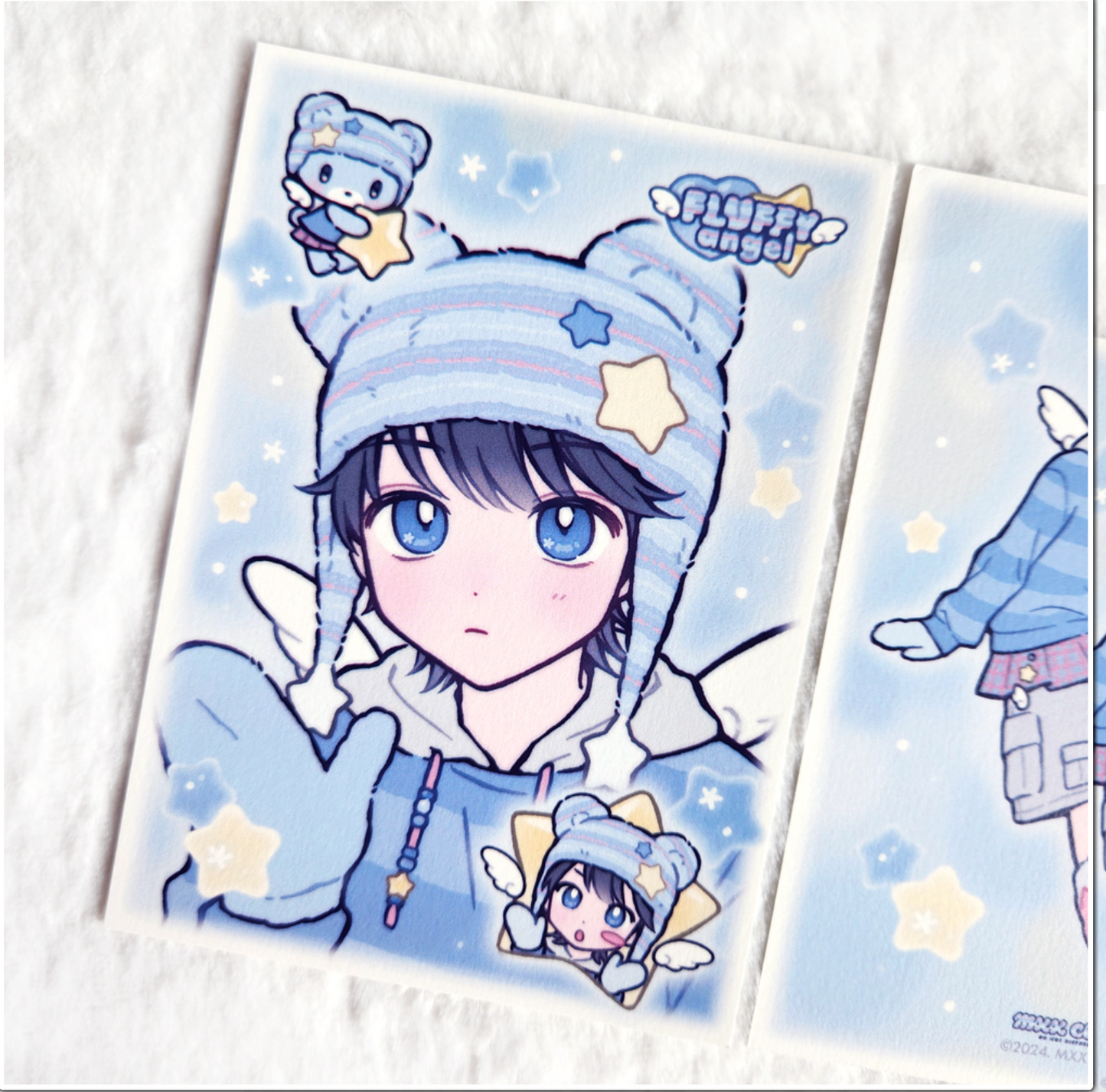 [MX62] NEW Maxxie Club Fluffy Angel Postcards (options)