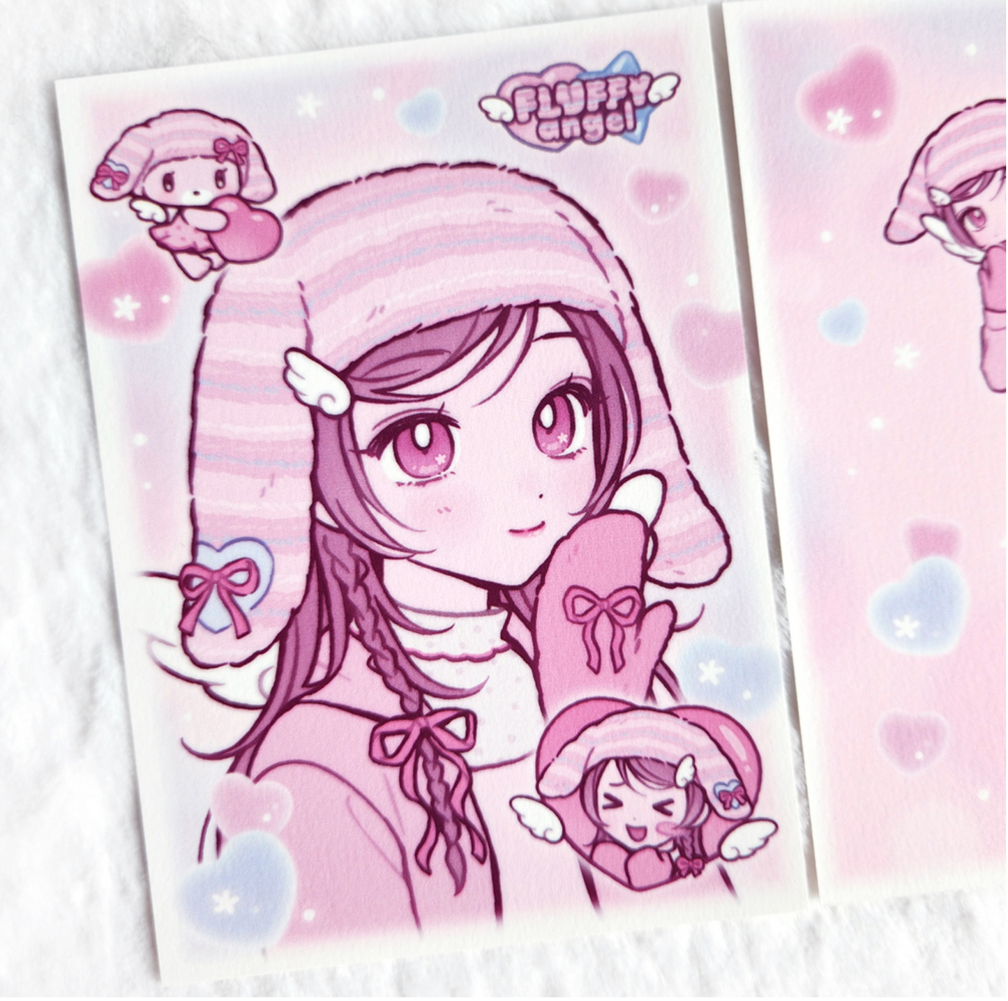 [MX62] NEW Maxxie Club Fluffy Angel Postcards (options)