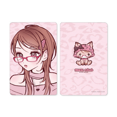 [MX66] NEW Maxxie Club Glasses Girls Photocard Set