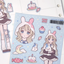 [MX67] NEW Maxxie Club Ghost Bunny Party Sticker Sheet