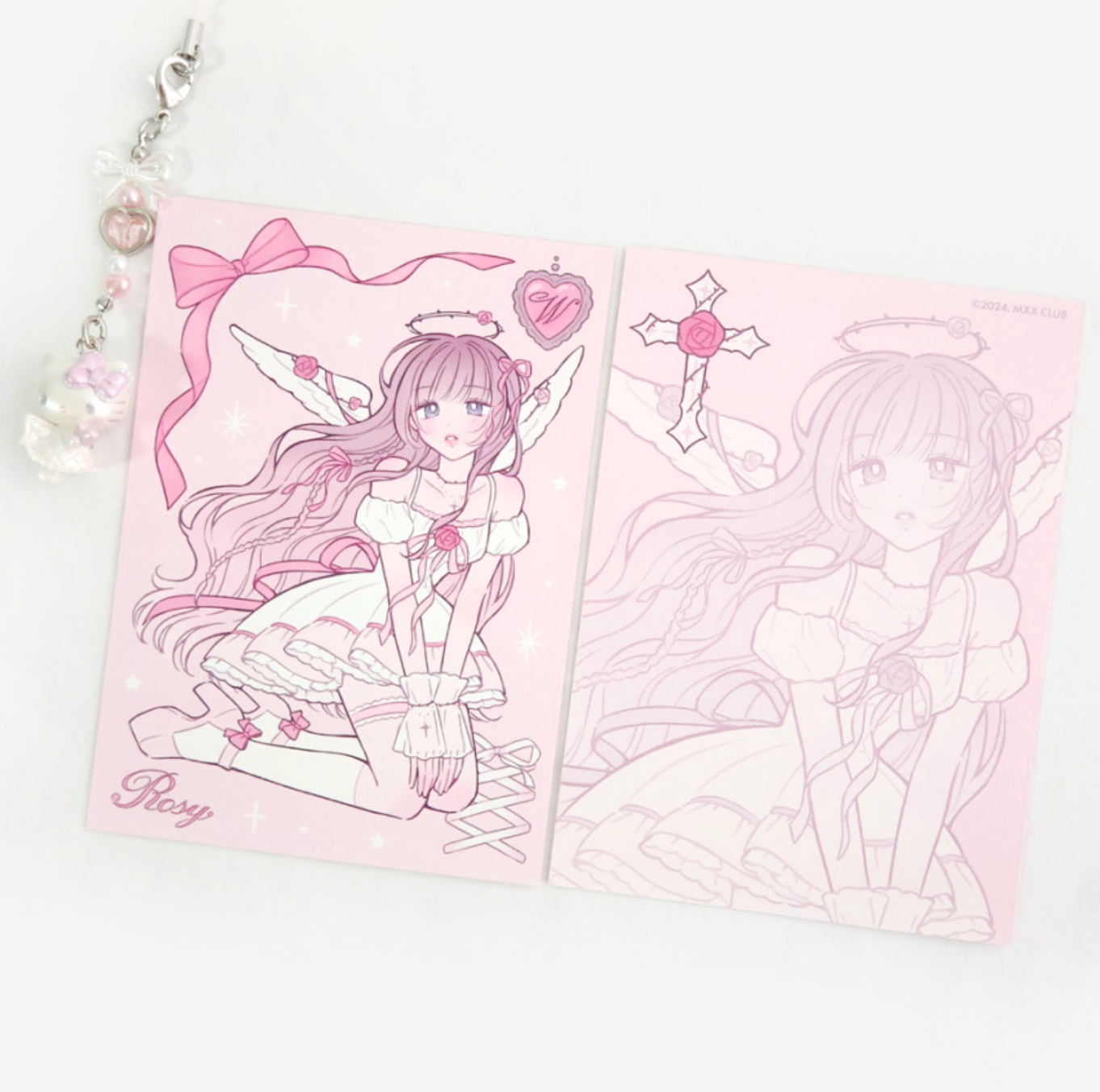 [MX70] NEW Maxxie Club Rosy Angels Postcards (options)