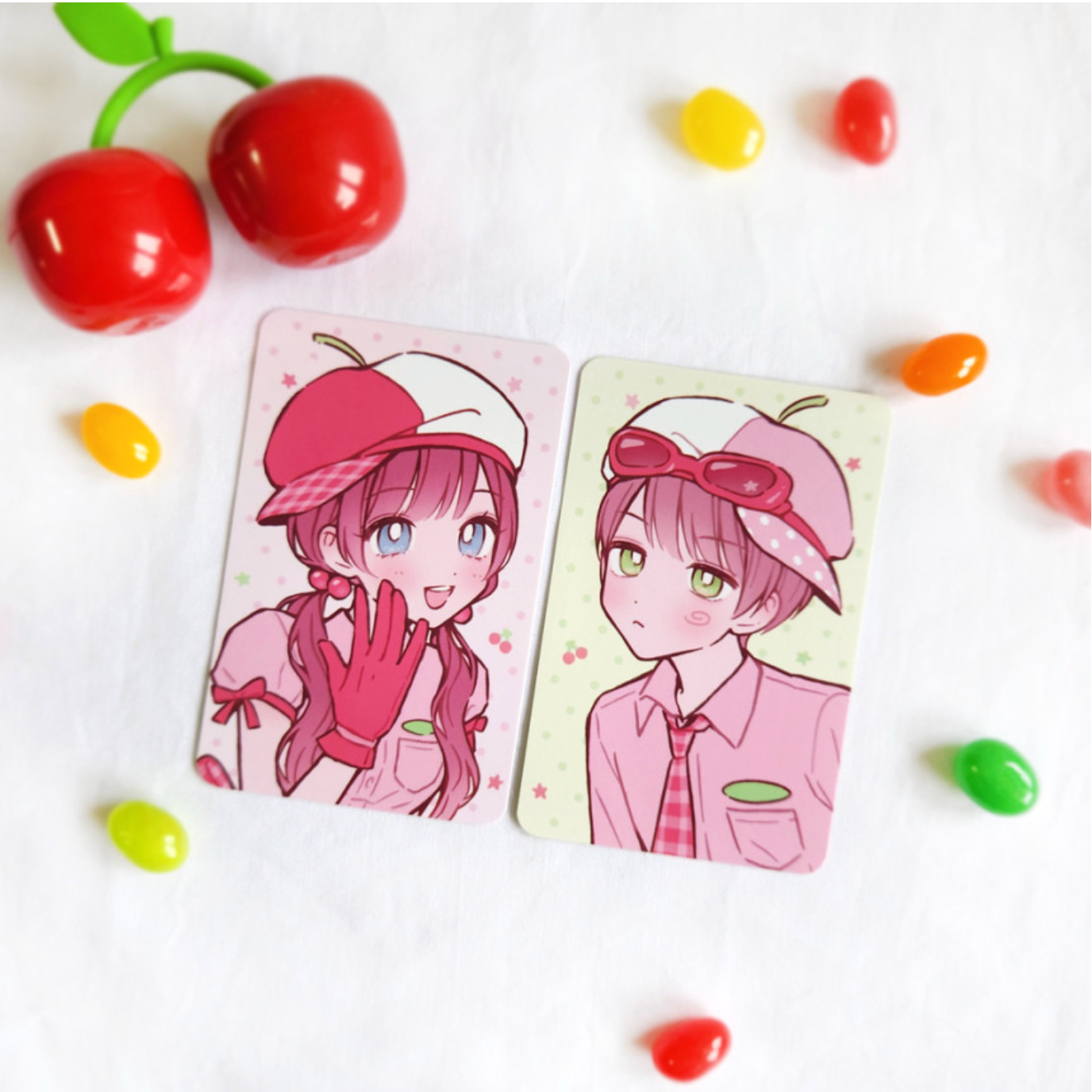 [MX74] NEW Maxxie Club Cherry Jelly Factory Photocard Set