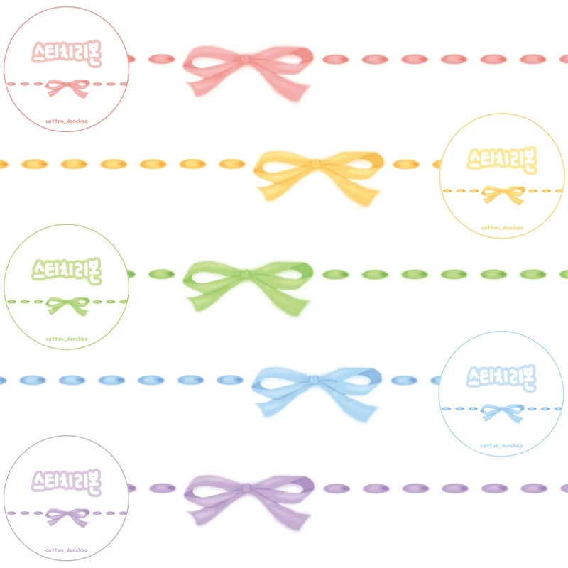 [DC01] DISCOUNT DESK Danchoo Stitch Ribbon Masking Tape