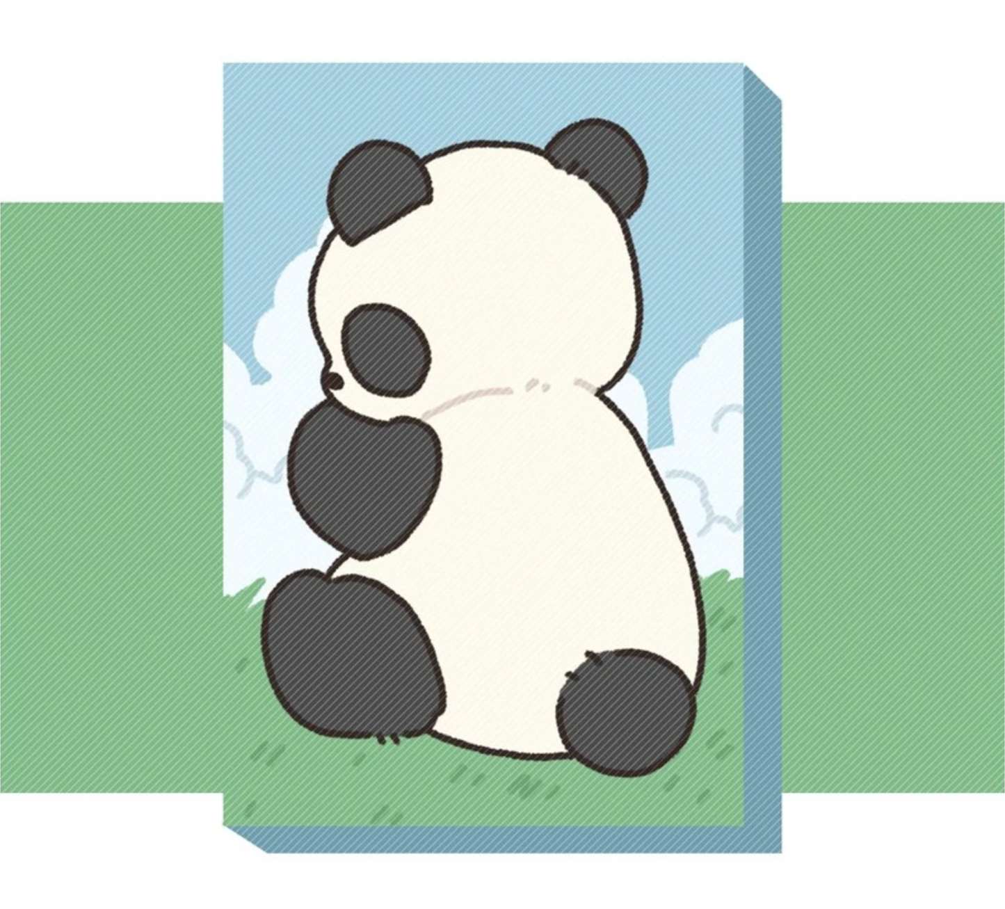 [MM33] DISCOUNT DESK Mong Mong Space Baby Panda's Day Memo Pad