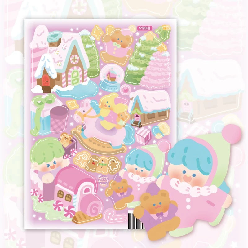 [PO06] Poku Poku Studio 2023 Christmas Sticker Pack