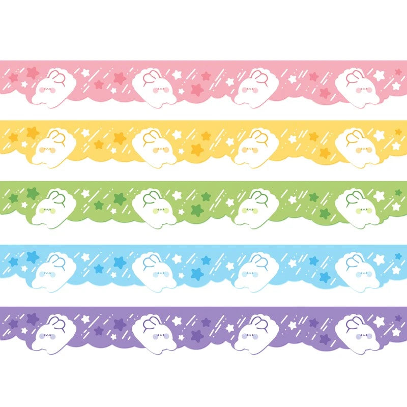 [LT14] DISCOUNT DESK Lita Planet Diecut Ghost Bunny Masking Tape - options