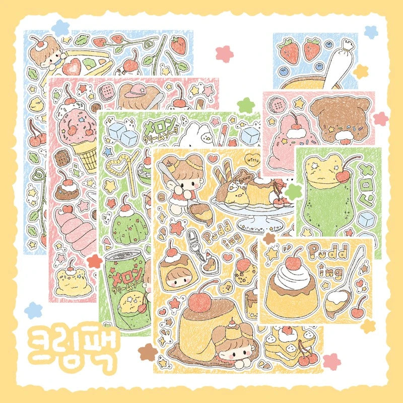 [DC75] Danchoo Cream Sticker Pack (Pack/Singles)