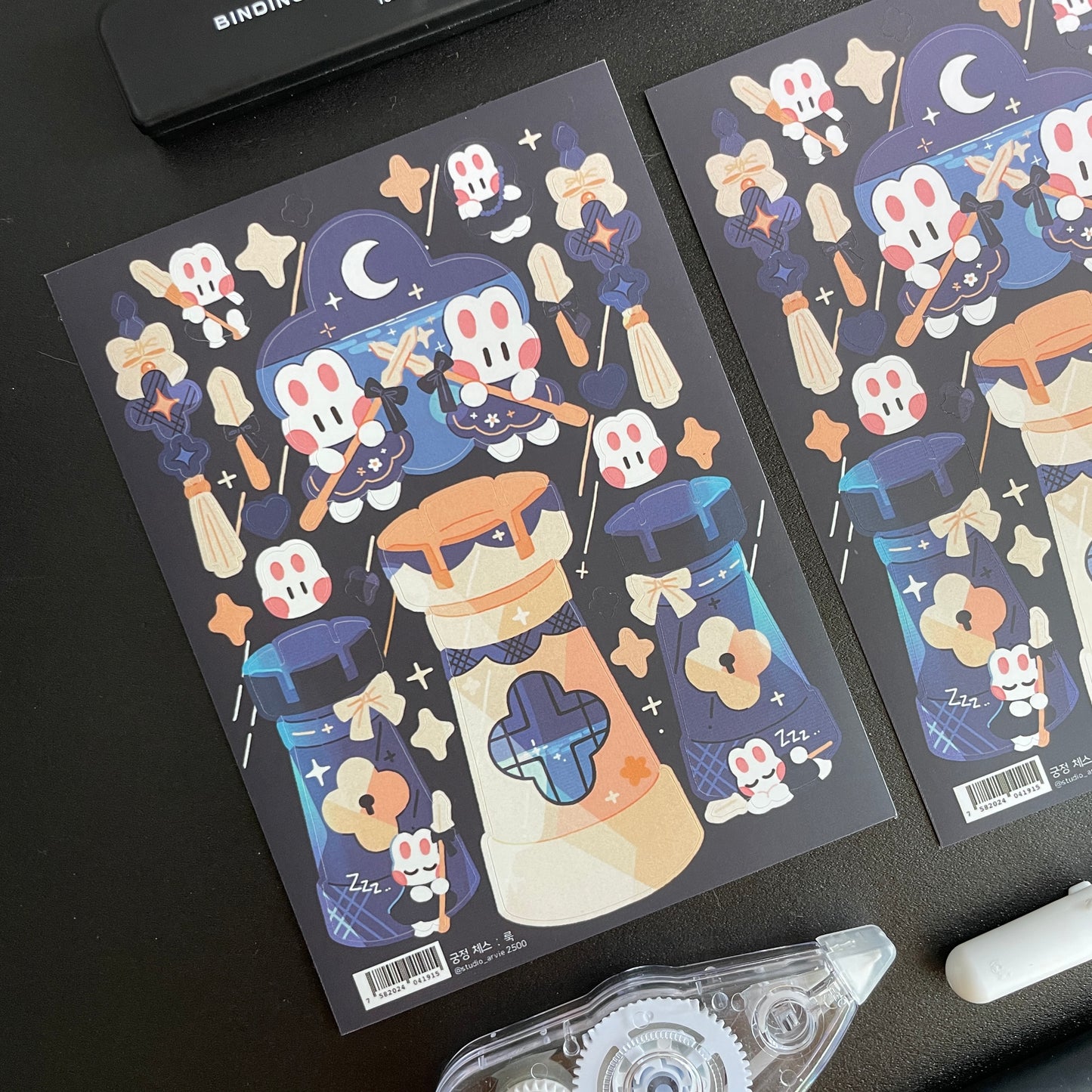 [STA31] NEW Studio Arvie Palace Chess Sticker Pack (Singles/Pack)