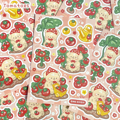 [Mindlelae Store] Challenge! Cooking Tycoon Sticker Pack (Single/Pack)