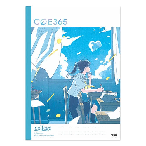 [CO01] DISCOUNT DESK COE365 College Rule Notebook b5 (4 options)