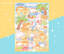 [CW37] Cotton World Summer Story Sticker Pack (Pack/Singles)