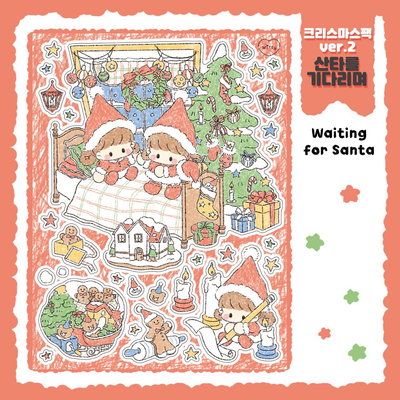 [DC115] Danchoo Christmas Version.2 Sticker Pack (Single/Pack)